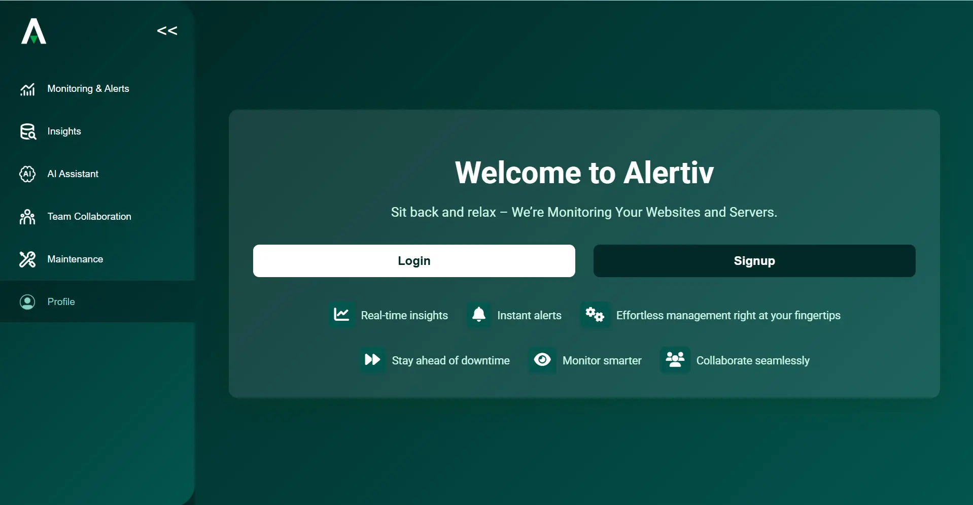 Alertiv — Realtime Monitoring Platform